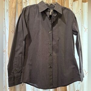 Alfani Charcoal Button Down Shirt